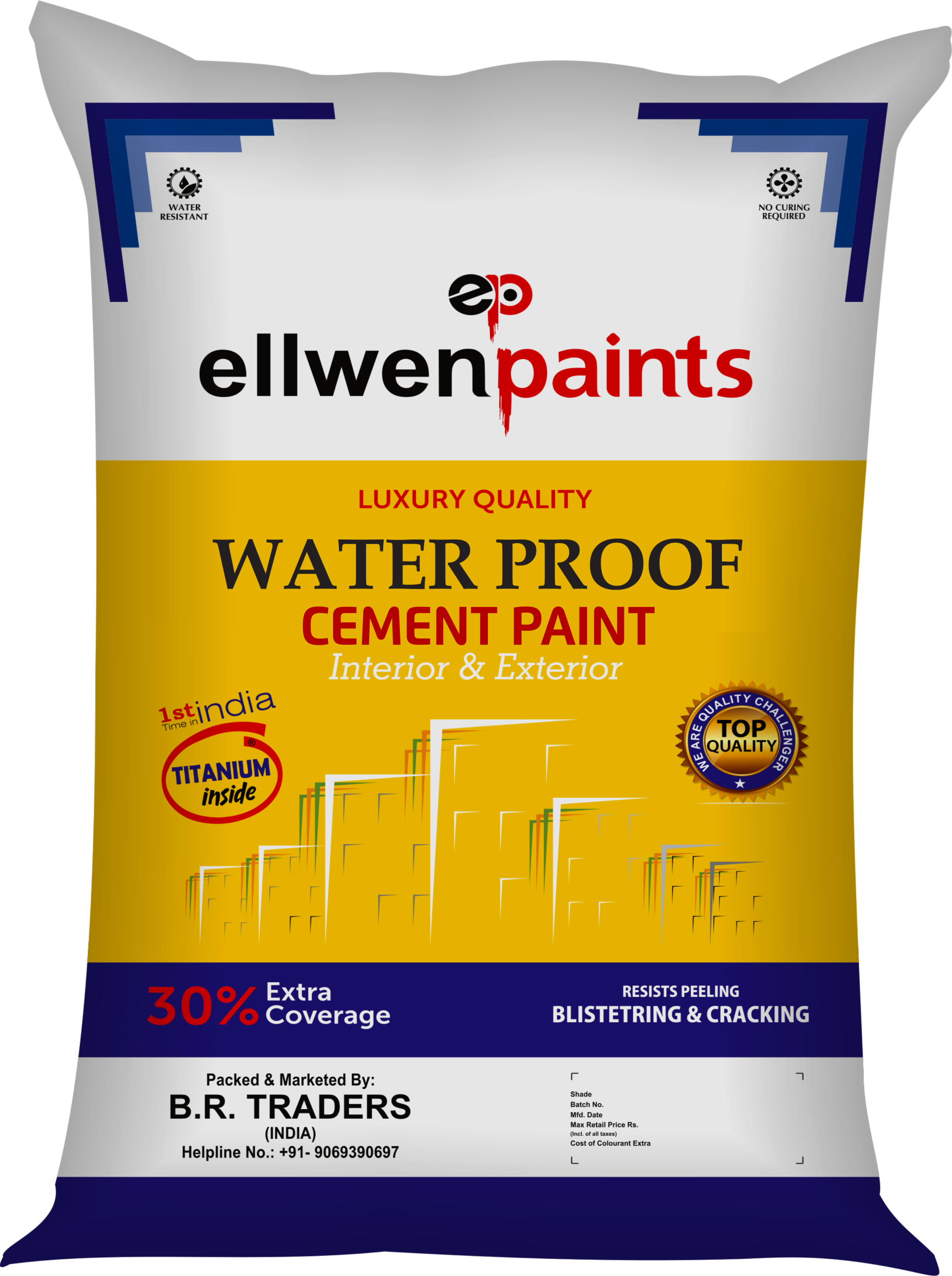 Ellwen Water Proof Cement Paint