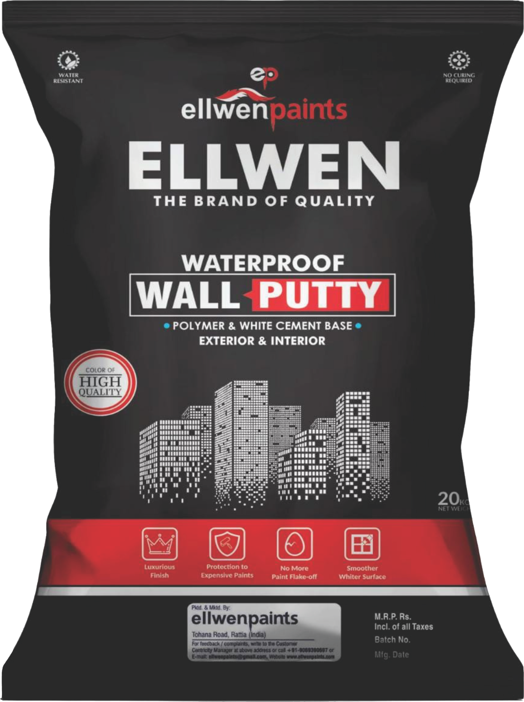 Ellwen Water Proof Wall Putty