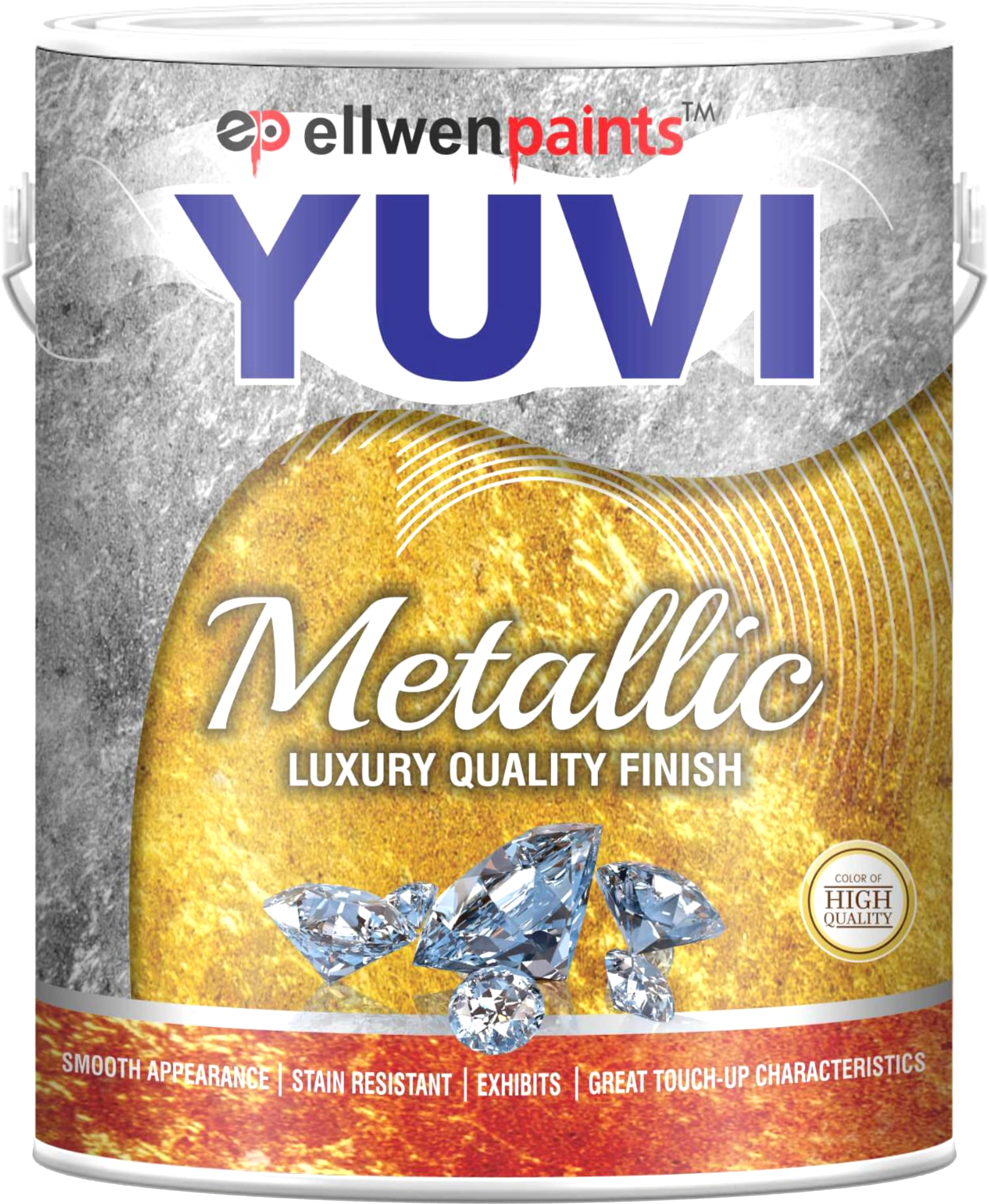 Ellwen Metalic Luxury Quality Finish